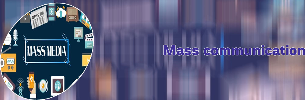 Three types of mass media